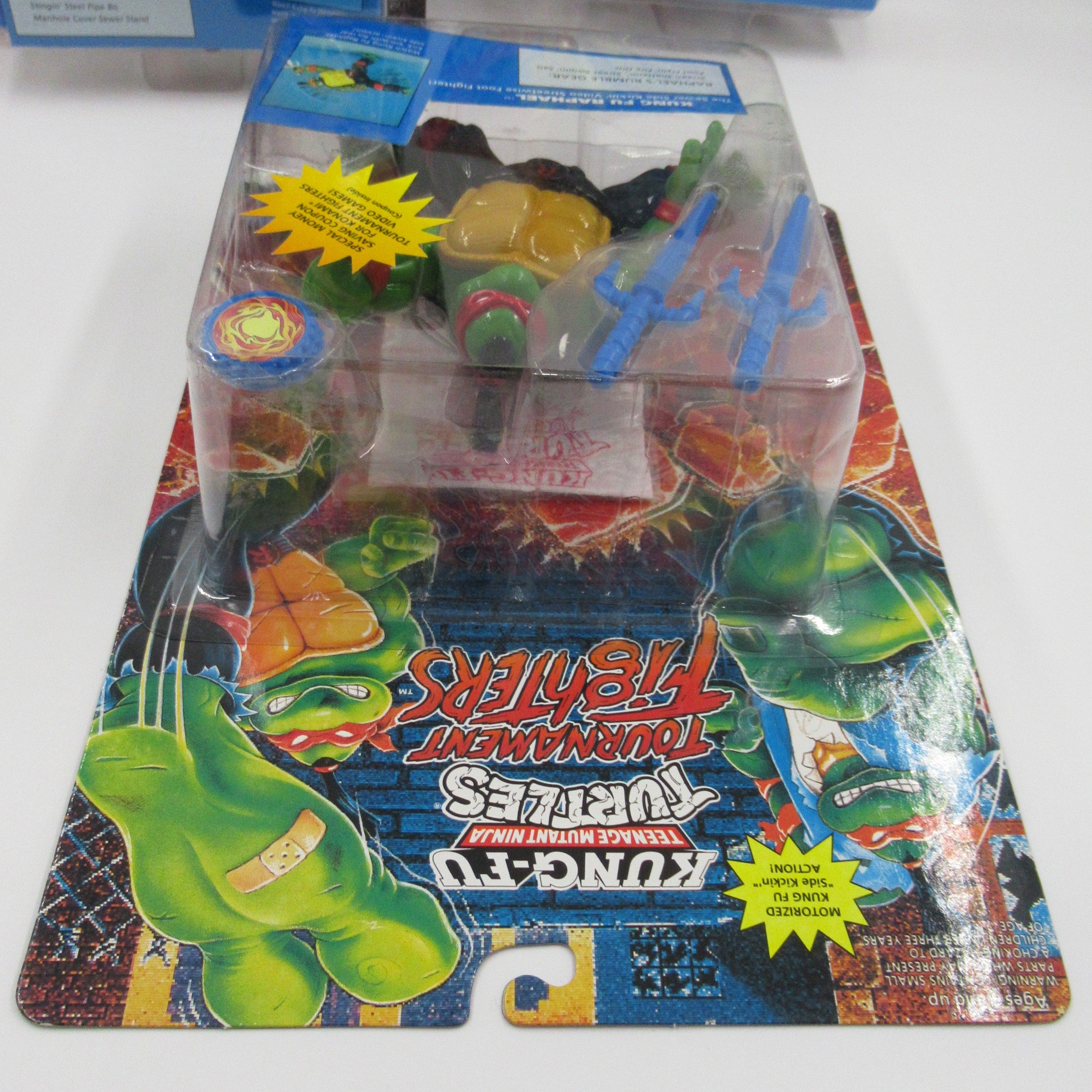 Teenage Mutant Ninja Turtles Kung Fu Tournament Fighters 4.5" Action Figures TMNTs Set of 4 - Playmates (1994)